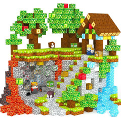 Blocs Magnétiques Aimantés 0.8IN - Jouets STEM Sensoriels pour Enfants 3-8 Ans Cadeaux Pâques