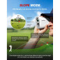 Golf Rangefinder with Slope & Magnet, 1300Y Range, Flag Lock Vibration, 6-6.5X Zoom, HD LCD, Rechargeable