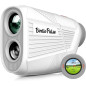 Golf Rangefinder with Slope & Magnet, 1300Y Range, Flag Lock Vibration, 6-6.5X Zoom, HD LCD, Rechargeable