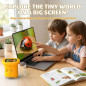 Kids Digital Microscope 4K 1000X Zoom, 2.4 Screen, Photo & Video, 8 LED, USB Rechargeable STEM Toy Ages 4-12 Kids Digital Microscope 4K 1000X Zoom, 2.4 Screen, Photo & Video, 8 LED, USB Rechargeable STEM Toy Ages 4-12