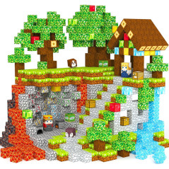 Magnetic Blocks Building Tiles, STEM Sensory Magnet Cubes Toys for Kids Ages 3-8, Easter & Birthday Gifts