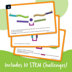 Learning Resources Tumble Trax : Jeu de Billes Magnétique STEM