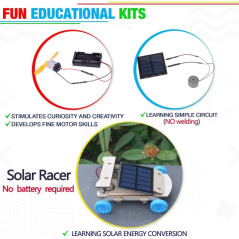 STEM Kits & Science Projects for Kids Ages 8-14 | Solar Car & Building Toys