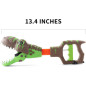 DINOBROS Jouet Dinosaure T-Rex avec 3 sons rugissants, lumière et pince préhenseur Jurassic pour enfants DINOBROS Jouet Dinosaure T-Rex avec 3 sons rugissants, lumière et pince préhenseur Jurassic pour enfants