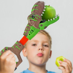 DINOBROS Dinosaur Chomper Toy with Roar Sounds & Light T-Rex Claw