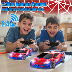 Voiture Télécommandée Spider Transform 2.4GHz pour Enfants 4-7 Ans