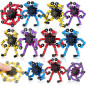 12PCS Transformable Deformable Fidget Spinner DIY Robot Toys for Kids Adults Sensory Party Favors Gifts 12PCS Transformable Deformable Fidget Spinner DIY Robot Toys for Kids Adults Sensory Party Favors Gifts