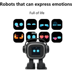 Chatbot IA interactif avec émotions, chant, danse, emojis, contrôle vocal, compagnon personnalisé, cadeau bureau & maison