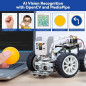 SunFounder Picar-X Kit Voiture Robot AI pour Raspberry Pi 5/4/3B+/Zero 2w, Reconnaissance Voix/Vidéo, Python, Scratch (RPI Non I SunFounder Picar-X Kit Voiture Robot AI pour Raspberry Pi 5/4/3B+/Zero 2w, Reconnaissance Voix/Vidéo, Python, Scratch (RPI Non I