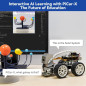 SunFounder Picar-X Kit Voiture Robot AI pour Raspberry Pi 5/4/3B+/Zero 2w, Reconnaissance Voix/Vidéo, Python, Scratch (RPI Non I SunFounder Picar-X Kit Voiture Robot AI pour Raspberry Pi 5/4/3B+/Zero 2w, Reconnaissance Voix/Vidéo, Python, Scratch (RPI Non I