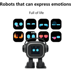 Chatbot IA interactif avec émotions, chant, danse, emojis, contrôle vocal, compagnon personnalisé, cadeau bureau & maison