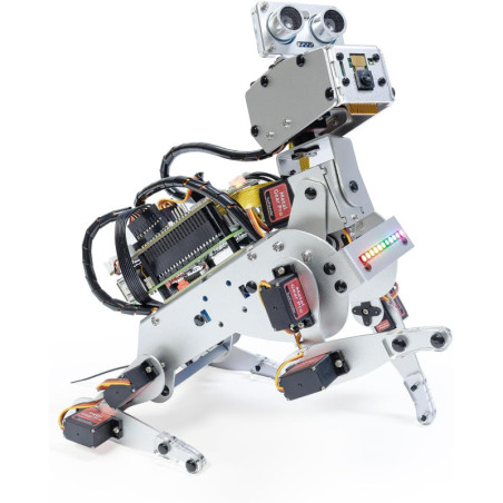 SunFounder PiDog AI Robot Dog Kit for Raspberry Pi – Voice & Video AI