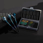 12Pcs Soft Tip Dart Set 18g with 4 Color Aluminum Shafts, 8 Flights & Replacement Tips for Electronic Boards 12Pcs Soft Tip Dart Set 18g with 4 Color Aluminum Shafts, 8 Flights & Replacement Tips for Electronic Boards