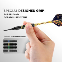 12Pcs Soft Tip Dart Set with Aluminum Shafts & Flights – Ideal for Beginners & Pros