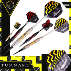 Turnart Darts Plastic Tip 9 pcs 18g - Set Pro Fléchettes électronique