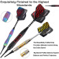 Turnart Professional Soft Tip Dart Set – 9 Plastic Tips 18g, 50 Extras, Shafts, Flights, Tool Kit & Case Turnart Professional Soft Tip Dart Set – 9 Plastic Tips 18g, 50 Extras, Shafts, Flights, Tool Kit & Case