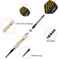 Turnart Professional Soft Tip Dart Set – 9 Plastic Tips 18g, 50 Extras, Shafts, Flights, Tool Kit & Case Turnart Professional Soft Tip Dart Set – 9 Plastic Tips 18g, 50 Extras, Shafts, Flights, Tool Kit & Case