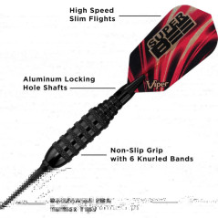 Viper Super Bee Soft Tip Darts - 16 Grams, Precision Balanced, Set of 3