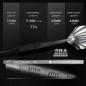 12 Pack Soft Tip Darts Set 17g with 4 Color Flights, 40 Extra Tips, Wrench & Storage Case for Electronic Dartboard 12 Pack Soft Tip Darts Set 17g with 4 Color Flights, 40 Extra Tips, Wrench & Storage Case for Electronic Dartboard