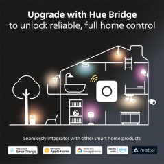 Philips Hue Bridge : Contrôle Intelligent Multi-Room & Vocal