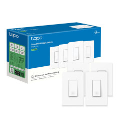 Tapo S500 Smart Light Switch 4-Pack – Wi-Fi, Alexa & Google Home Compatible