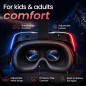 3D VR Headset for Kids with Android Remote – Compatible with iPhone & Android, Includes 3D Videos & Apps 3D VR Headset for Kids with Android Remote – Compatible with iPhone & Android, Includes 3D Videos & Apps