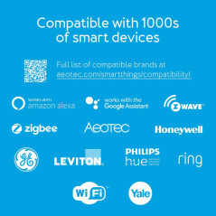 Aeotec Smart Home Hub - Z-Wave, Zigbee, Matter & Alexa Compatible