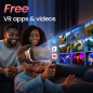 3D VR Headset for Kids with Android Remote – Compatible with iPhone & Android, Includes 3D Videos & Apps 3D VR Headset for Kids with Android Remote – Compatible with iPhone & Android, Includes 3D Videos & Apps