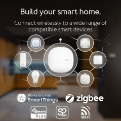 Aeotec Smart Home Hub - Z-Wave, Zigbee, Matter & Alexa Compatible