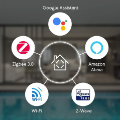 Aeotec Smart Home Hub : Z-Wave, Zigbee, Matter, Alexa, Google