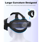 Enhanced Comfort Head Strap for Oculus Meta Quest 3/3S/2 - Elite Replacement, Stress-Reducing VR Accessory Enhanced Comfort Head Strap for Oculus Meta Quest 3/3S/2 - Elite Replacement, Stress-Reducing VR Accessory