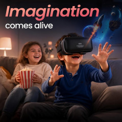 3D VR Headset for Kids with Android Remote | VR Goggles for iPhone & Android