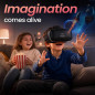 Casque VR 3D Enfants + Télécommande Android - Compatible iPhone & Android, Vidéos & Apps Incluses