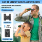 Mini Compact Waterproof Binoculars for Adults & Kids – High Power, Easy Focus for Outdoor Activities