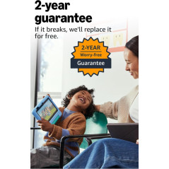 Tablette Amazon Fire 7 Kids 3-7 ans - Contenu exclusif, 10h batterie
