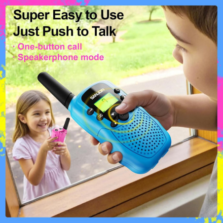 Walkie Talkies for Kids 3-12 | 3 Mile Range Outdoor Toy Gift Ideas