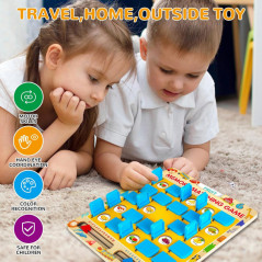 Memory Matching Game for Kids | Travel Toys & Road Trip Essentials Ages 3-8