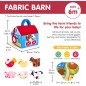 Hahaland 6PCS Farm Animal Toys with Sounds for Babies 6-12 Months – Montessori Surprise Barn Gift for Toddlers Hahaland 6PCS Farm Animal Toys with Sounds for Babies 6-12 Months – Montessori Surprise Barn Gift for Toddlers
