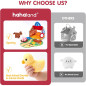 Hahaland 6PCS Farm Animal Toys with Sounds for Babies 6-12 Months – Montessori Surprise Barn Gift for Toddlers Hahaland 6PCS Farm Animal Toys with Sounds for Babies 6-12 Months – Montessori Surprise Barn Gift for Toddlers