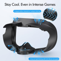 Meta Quest 3 Face Pad Replacement - Sweet-Proof PU Leather Cushion