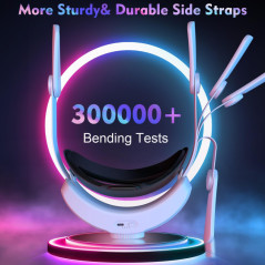 Batterie RGB 12000mAh & Sangle Elite pour Oculus Quest 2