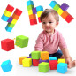 Magnetic Building Blocks Large 12 PCS, 1.65 Stacking Cubes Toddler Montessori Sensory Travel Toys Gifts Magnetic Building Blocks Large 12 PCS, 1.65 Stacking Cubes Toddler Montessori Sensory Travel Toys Gifts
