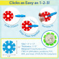 Brain Flakes 500 pièces - Jouet de Construction Interconnectable STEM pour Enfants et Adultes, 3+ ans Brain Flakes 500 pièces - Jouet de Construction Interconnectable STEM pour Enfants et Adultes, 3+ ans