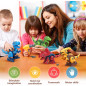 Dinosaur Take Apart Toys with Electric Drill for Kids 3-7, STEM Building Set, Includes Tyrannosaurus Rex – Gift Ideal