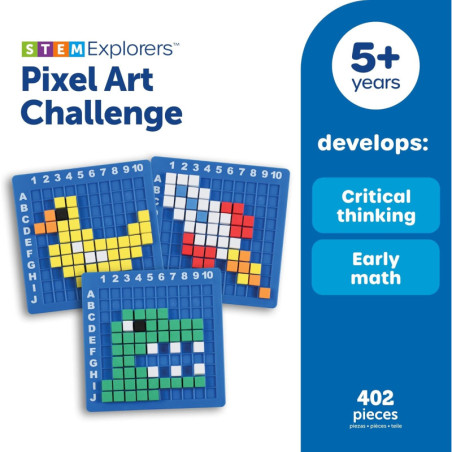 Défi Pixel Art STEM Explorers - Ressources Learning Fun