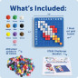 Learning Resources STEM Explorers : Défi Pixel Art pour Apprendre la Technologie et l'Art Learning Resources STEM Explorers : Défi Pixel Art pour Apprendre la Technologie et l'Art