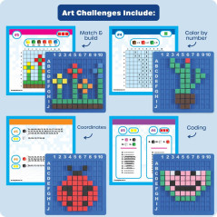 Défi Pixel Art STEM Explorers - Ressources Learning Fun
