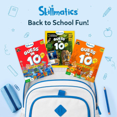Skillmatics Guess in 10 National Geographic Animals Game – Gift for Kids