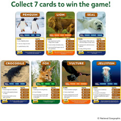Skillmatics Guess in 10 National Geographic Animals Game – Gift for Kids