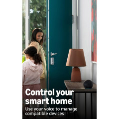 Amazon Echo Dot 2024 - Son vibrant, Alexa intégrée, Charbon